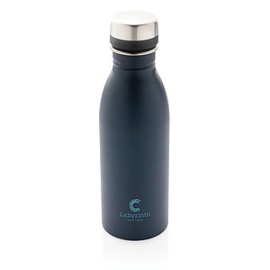Termoláhev z nerezu, 500ml, námořní modrá