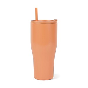 Termolahev z RCS recyklované nerezové oceli 800ml, oranžová