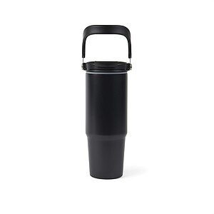 Termolahev z RCS recyklované nerezové oceli 880ml, černá
