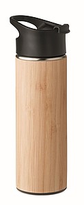 Termoska 450 ml s bambusovým povrchom