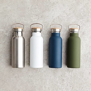 Termoska 500ml, s poutkem, bílá