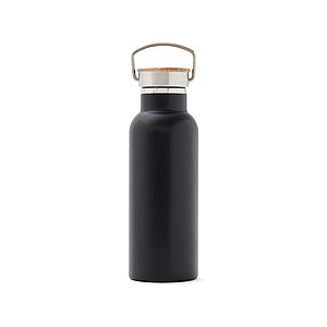 Termoska 500ml, s poutkem, černá
