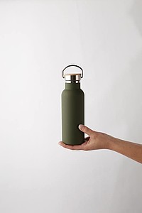 Termoska 500ml, s poutkem, zelená