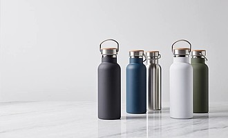 Termoska 500ml, s poutkem, zelená