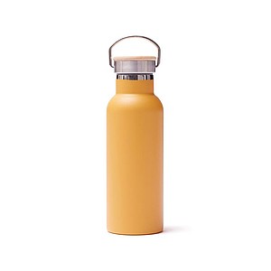 Termoska 500ml, s poutkem, žlutá