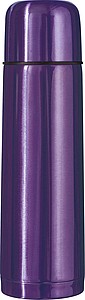 Termoska kovová, 500ml, fialová