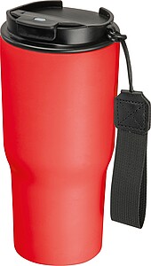 Termoska z nerezové oceli 550 ml, červená