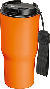 Termoska z nerezové oceli 550 ml, oranžová