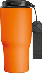 Termoska z nerezové oceli 550 ml, oranžová