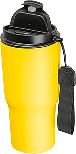Termoska z nerezové oceli 550 ml, žlutá