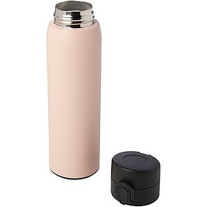 Termoska z recyklované nerezové oceli, 450ml, růžová