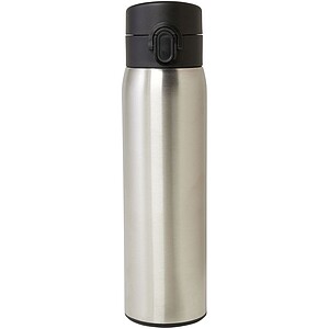 Termoska z recyklované nerezové oceli, 450ml, stříbrná
