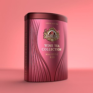 TEWINE - Basilur Wine Tea Majestic Red plech 75 g