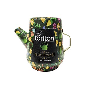 TIGLO Tea Pot Tarlton Green Emerald Zelený čaj plech 100g