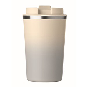 TIMUR Dvoustěnný termohrnek, 350 ml, šedá