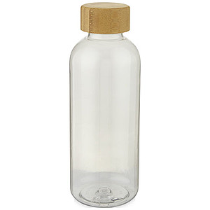 Transparentná fľaša z recyklovaného plastu, 650ml, číra