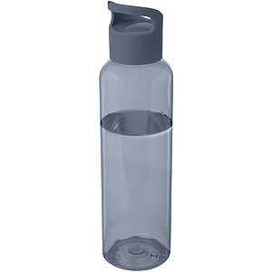Transparentní láhev na pití, 650ml, modrošedá