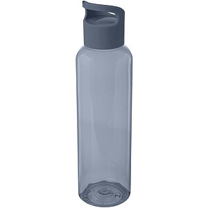 Transparentní láhev na pití, 650ml, modrošedá