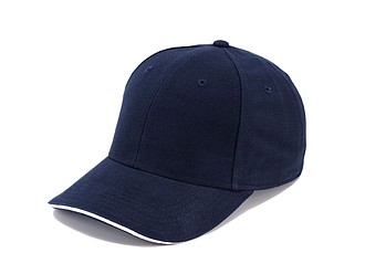 Trendy čepice se sendvičovým kšiltem, námořní modrá