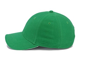 Trendy kšiltovka se sendvičovým kšiltem, středně zelená