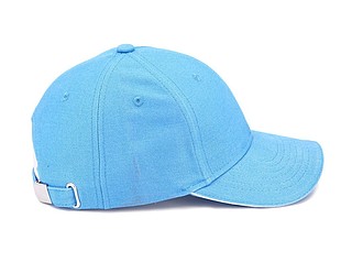 Trendy kšiltovka se sendvičovým kšiltem, světle modrá