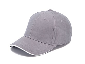 Trendy kšiltovka se sendvičovým kšiltem, tmavě šedá