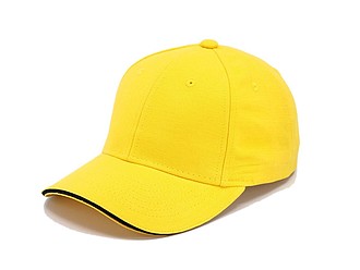 Trendy kšiltovka se sendvičovým kšiltem, žlutá