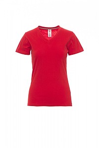 Tričko dámské PAYPER V-NECK červená S