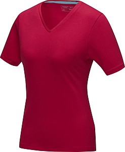 Tričko ELEVATE KAWARTHA LADIES V-NECK červená S