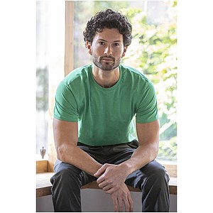 Tričko Heros s krátkým rukávem, unisex, světle šedá, 2XL