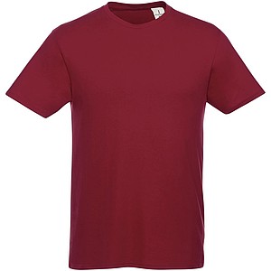 Tričko Heros s krátkým rukávem, unisex, vínová, L
