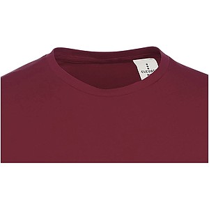 Tričko Heros s krátkým rukávem, unisex, vínová, L