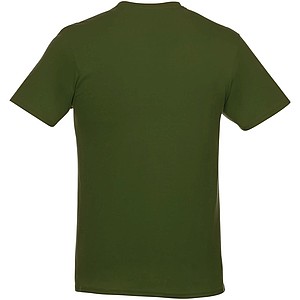 Tričko Heros s krátkým rukávem, unisex, vojenská zelená světlá, L