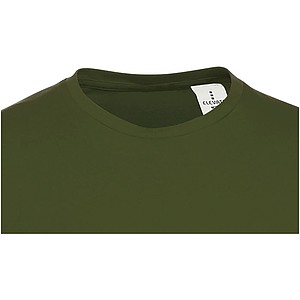 Tričko Heros s krátkým rukávem, unisex, vojenská zelená světlá, L