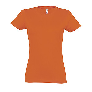 Tričko SOLS IMPERIAL WOMEN, oranžová , XL