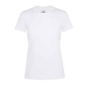 Tričko SOLS REGENT WOMEN, bílá, M - dámská trička s vlastním potiskem