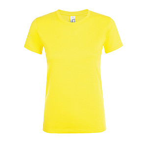 Tričko SOLS REGENT WOMEN, tmavě žlutá , L - trička s potiskem