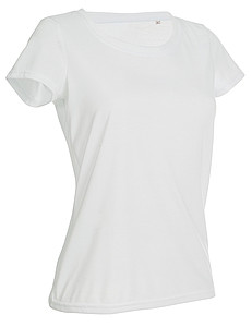 Tričko STEDMAN ACTIVE COTTON TOUCH WOMEN bílá M - dámská trička s vlastním potiskem