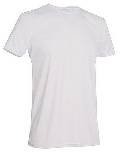 Tričko STEDMAN ACTIVE SPORTS-T MEN bílá L - trička s potiskem