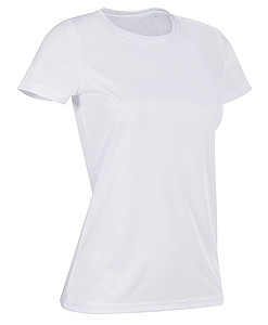 Tričko STEDMAN ACTIVE SPORTS-T WOMEN bílá M - dámská trička s vlastním potiskem