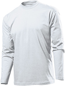Tričko STEDMAN CLASSIC LONG SLEEVE MEN bílá XL