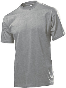 Tričko STEDMAN CLASSIC UNISEX barva tmavě šedý melír XL
