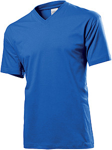Tričko STEDMAN CLASSIC V-NECK královská modrá L