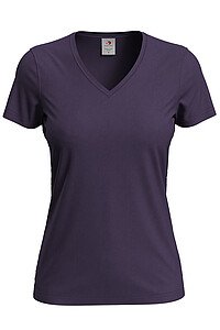 Tričko STEDMAN CLASSIC V-NECK WOMEN fialová L
