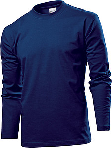 Tričko STEDMAN COMFORT LONG SLEEVE MEN námořní modrá XXL