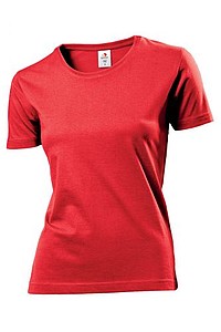 Tričko STEDMAN COMFORT-T WOMEN barva červená XXL