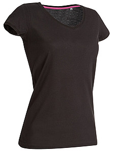 Tričko STEDMAN STARS MEGAN V-NECK černá XL