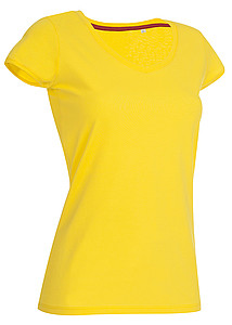 Tričko STEDMAN STARS MEGAN V-NECK žlutá XL