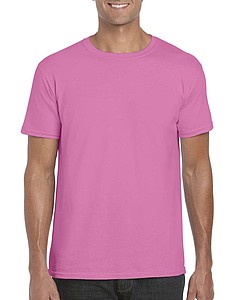 Triko GILDAN SOFTSTYLE ADULT T-SHIRT 153g, růžová, S