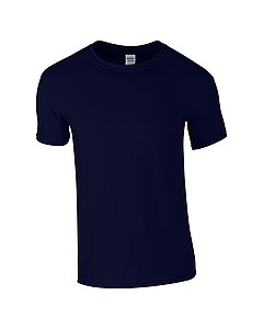 Triko GILDAN SOFTSTYLE ADULT T-SHIRT 153g, tmavá námořní modrá, S